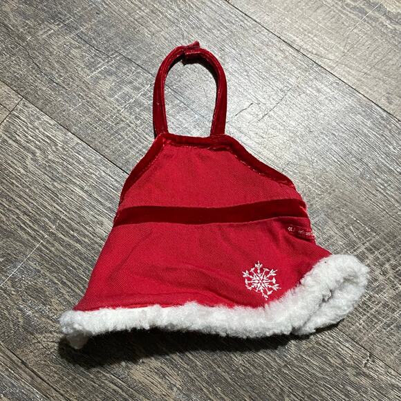 American Girl Other - American Girl doll 18" Christmas Apron Sugar & Spice Baking Snowflake 2013